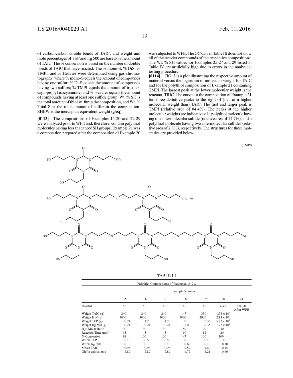 Methods of Mercaptanizing Unsaturated Compounds and Compositions Produced     Therefrom - diagram, schematic, and image 23