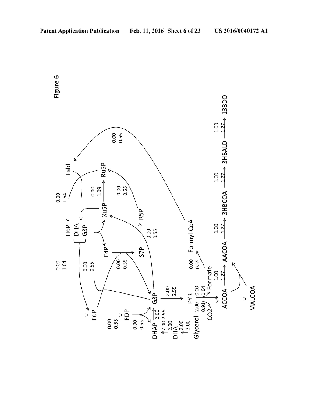 MICROORGANISMS AND METHODS FOR PRODUCING BUTADIENE AND RELATED COMPOUNDS     BY FORMATE ASSIMILATION - diagram, schematic, and image 07