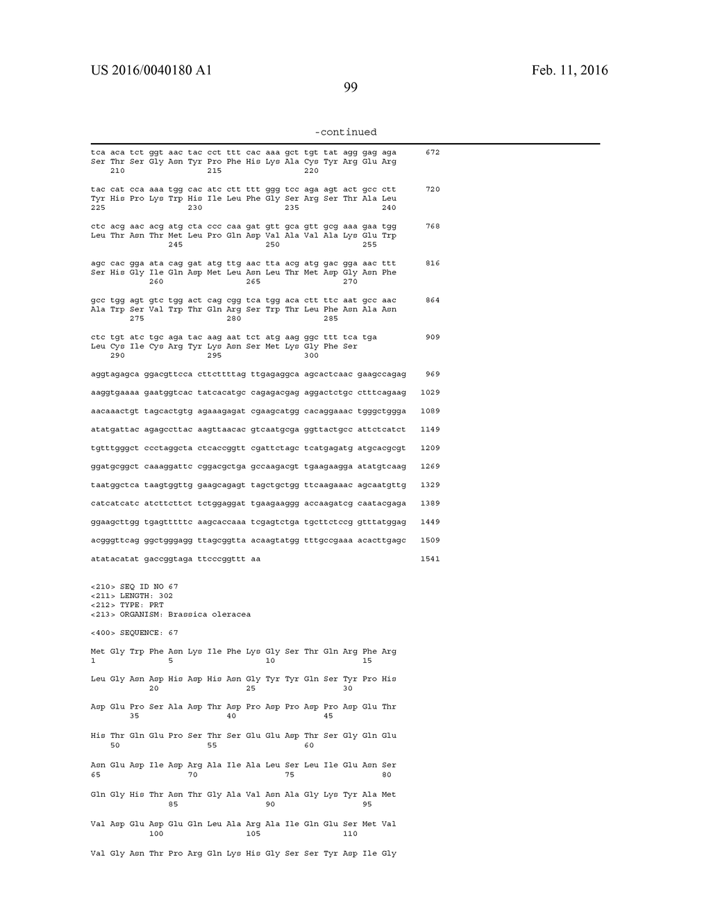 BRASSICA PLANTS COMPRISING MUTANT DA1 ALLELES - diagram, schematic, and image 109