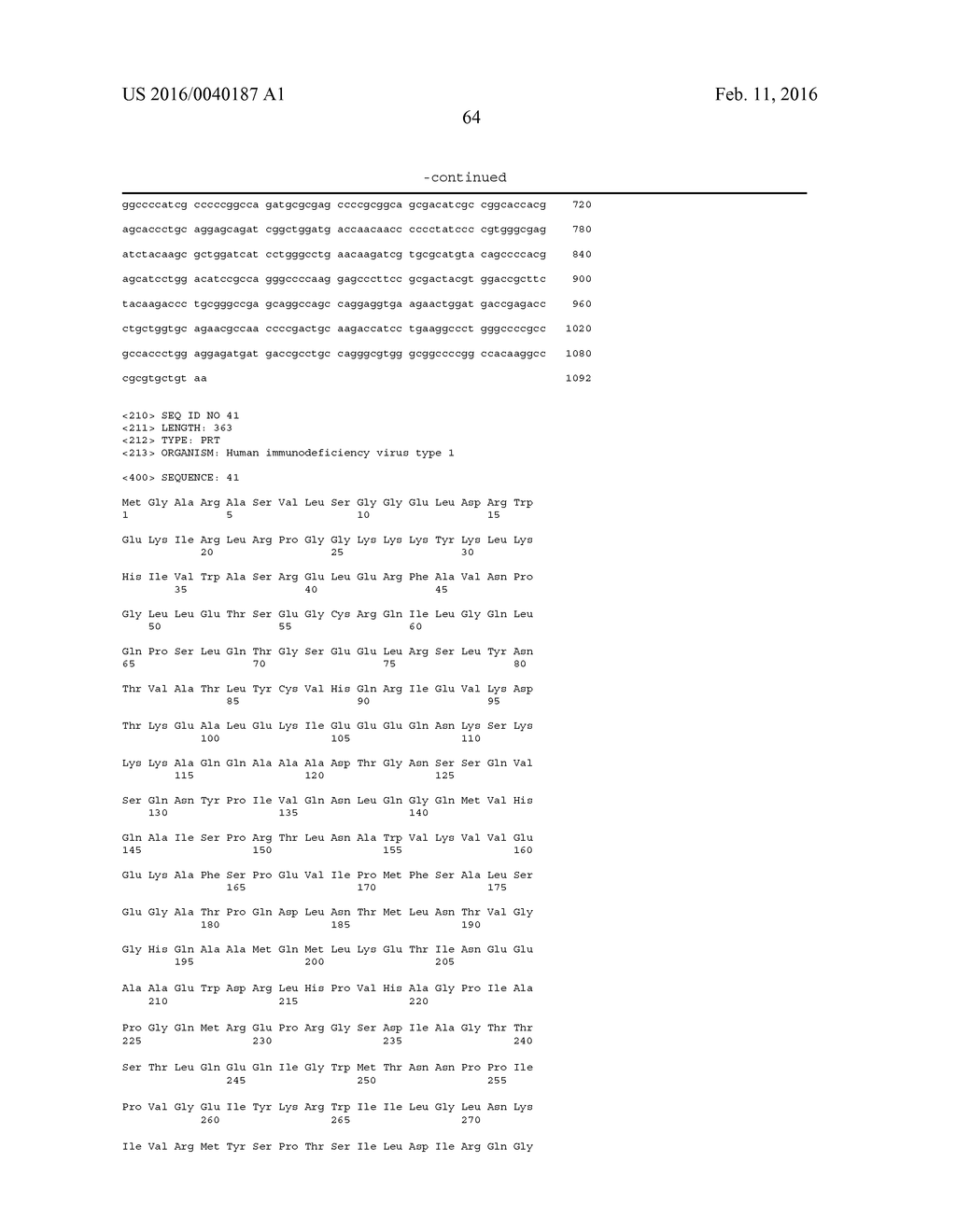 RECOMBINANT MEASLES VIRUSES EXPRESSING EPITOPES OF ANTIGENS OF RNA VIRUSES     - USE FOR THE PREPARATION OF VACCINE COMPOSITIONS - diagram, schematic, and image 126