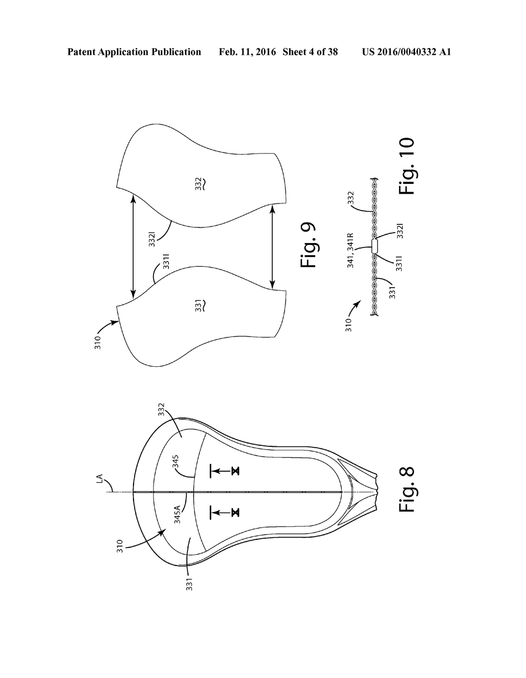 LACROSSE HEAD POCKET AND RELATED METHOD OF MANUFACTURE - diagram, schematic, and image 05