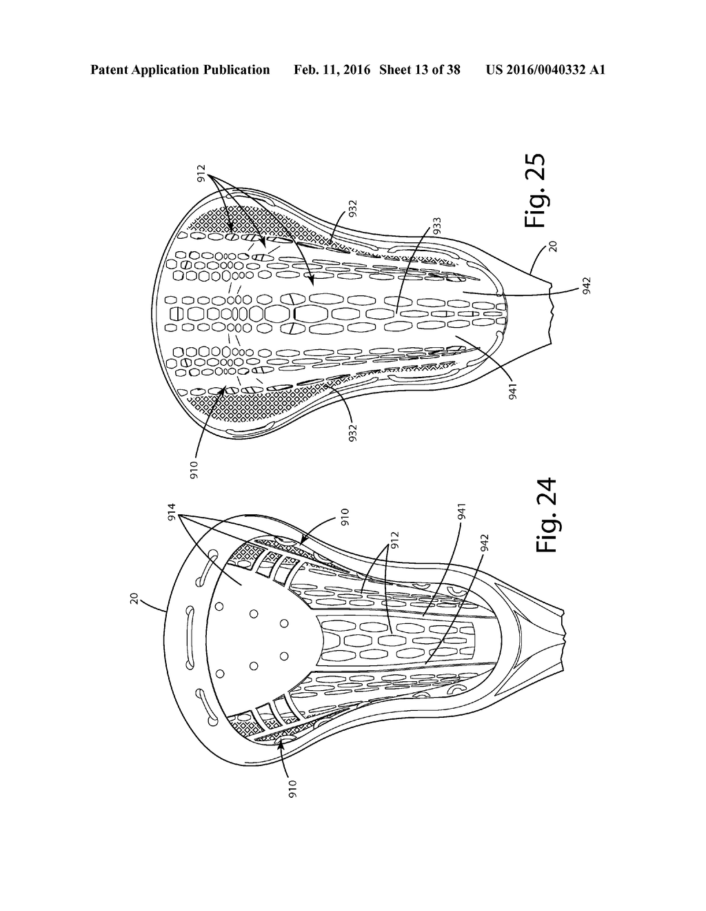 LACROSSE HEAD POCKET AND RELATED METHOD OF MANUFACTURE - diagram, schematic, and image 14