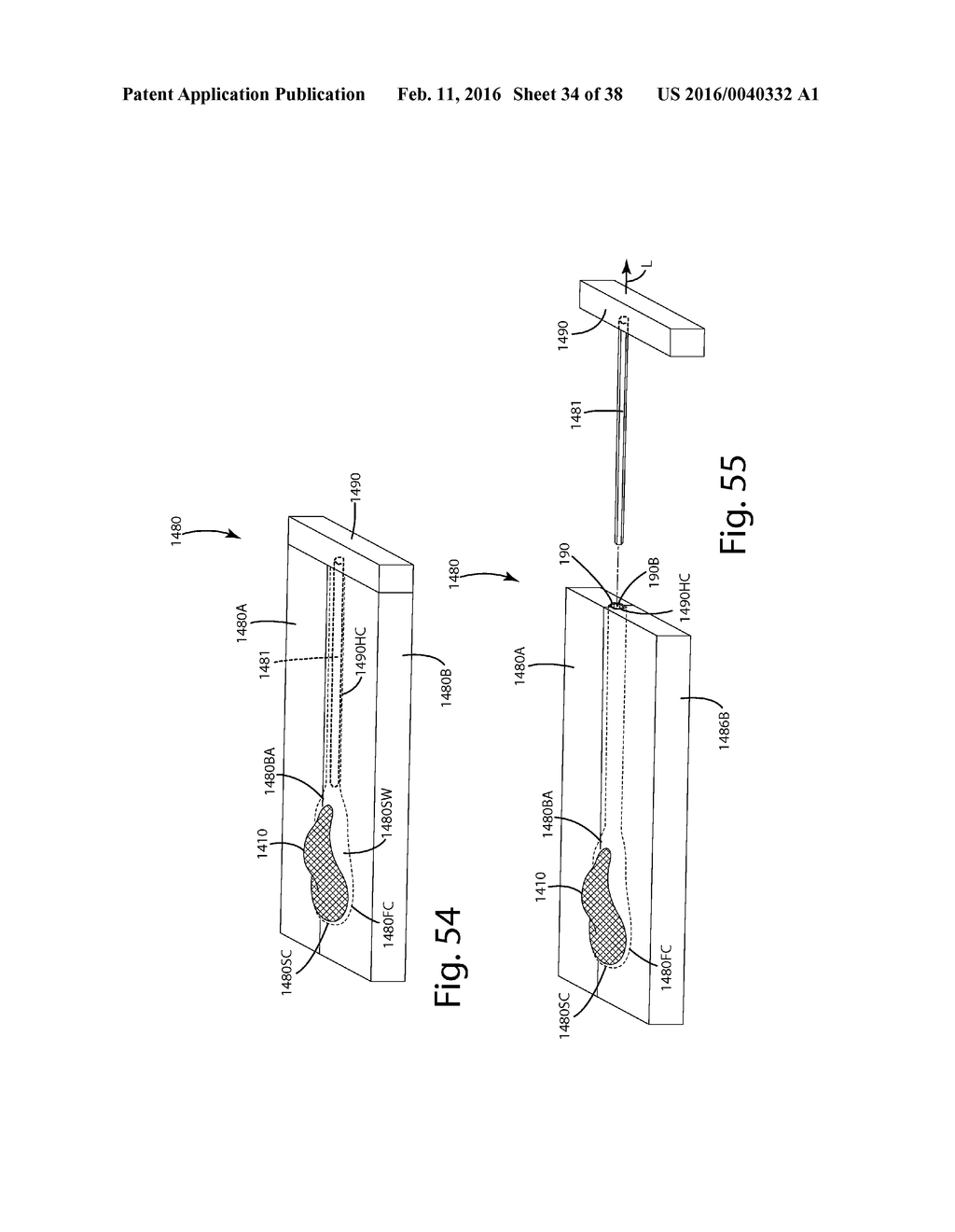 LACROSSE HEAD POCKET AND RELATED METHOD OF MANUFACTURE - diagram, schematic, and image 35