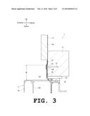 WATER-STOPPING MEMBER AND OUTER WALL STRUCTURE diagram and image