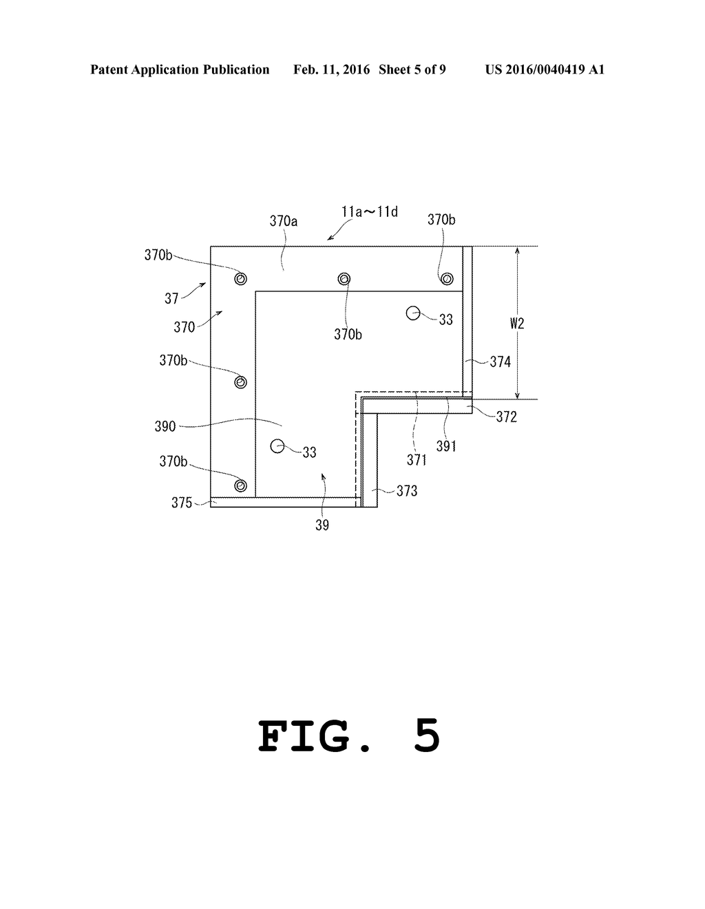 WATER-STOPPING MEMBER AND OUTER WALL STRUCTURE - diagram, schematic, and image 06