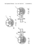 Symmetrical Uni-Directional Single Action Centered Cylinder Keyless     Deadbolt Door Lock Assembly For Right Or Left Hand Hung Doors diagram and image