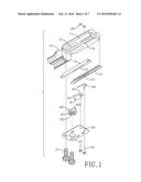 POSITION ADJUSTING MECHANISM OF A SOFT-CLOSING DEVICE FOR A SLIDING DOOR diagram and image