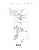 POSITION ADJUSTING MECHANISM OF A SOFT-CLOSING DEVICE FOR A SLIDING DOOR diagram and image