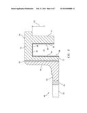 JOINT FOR SEALING A GAP BETWEEN CASING SEGMENTS OF AN INDUSTRIAL GAS     TURBINE ENGINE COMBUSTOR diagram and image