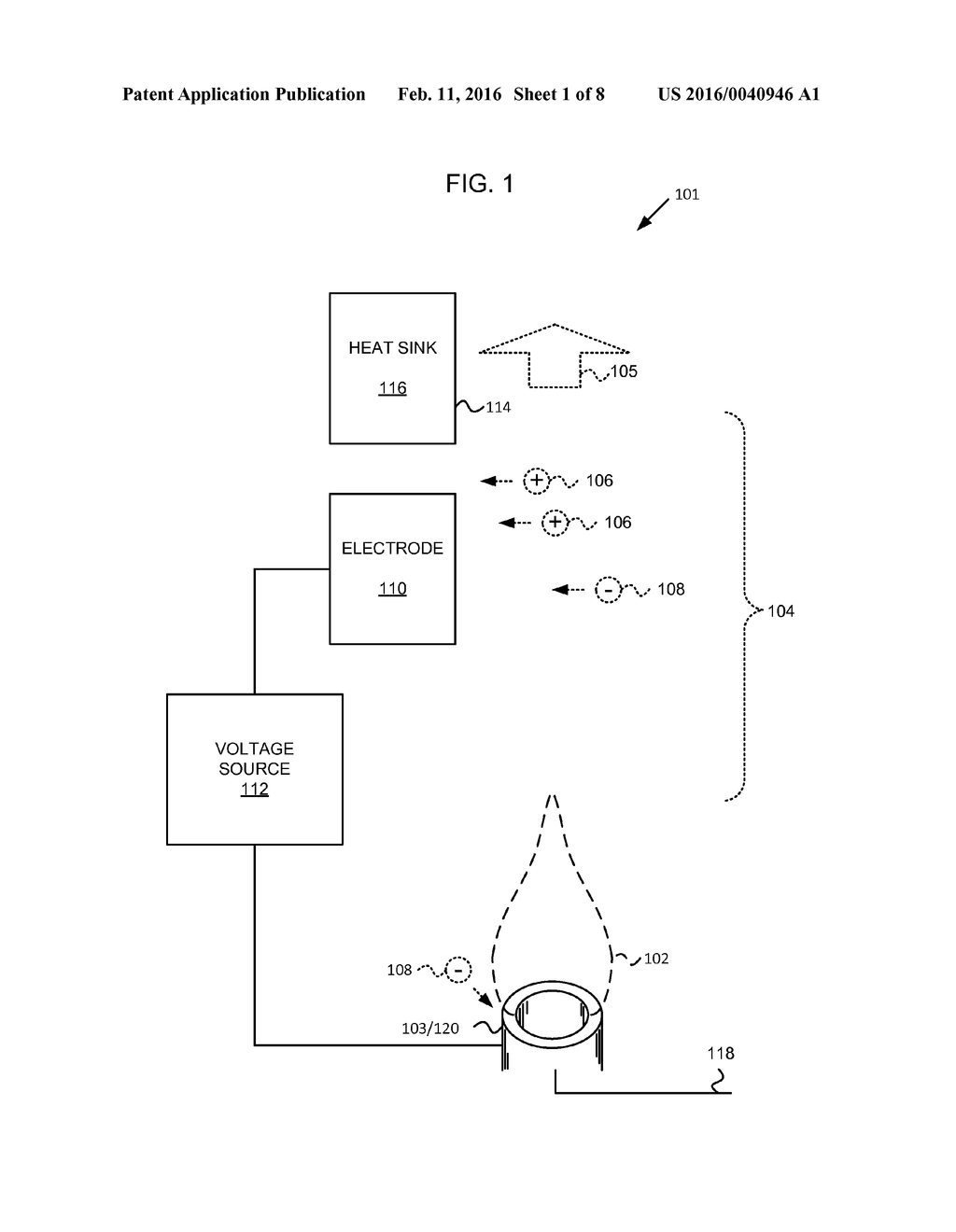 METHOD AND APPARATUS FOR ELECTRICAL CONTROL OF HEAT TRANSFER - diagram, schematic, and image 02