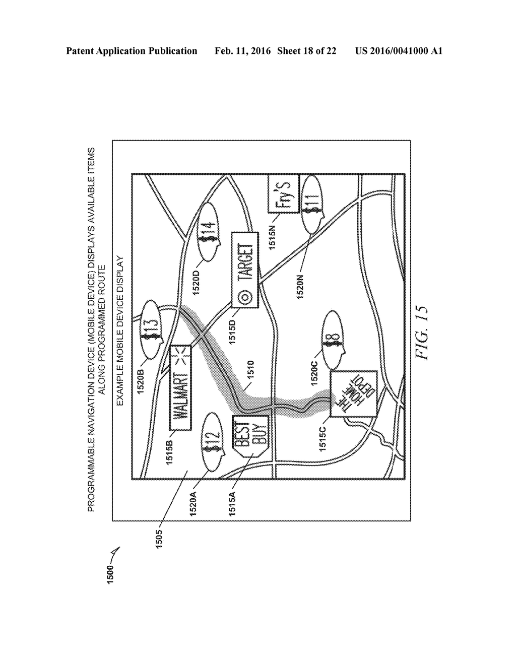 SYSTEMS AND METHODS FOR IN-VEHICLE NAVIGATED SHOPPING - diagram, schematic, and image 19