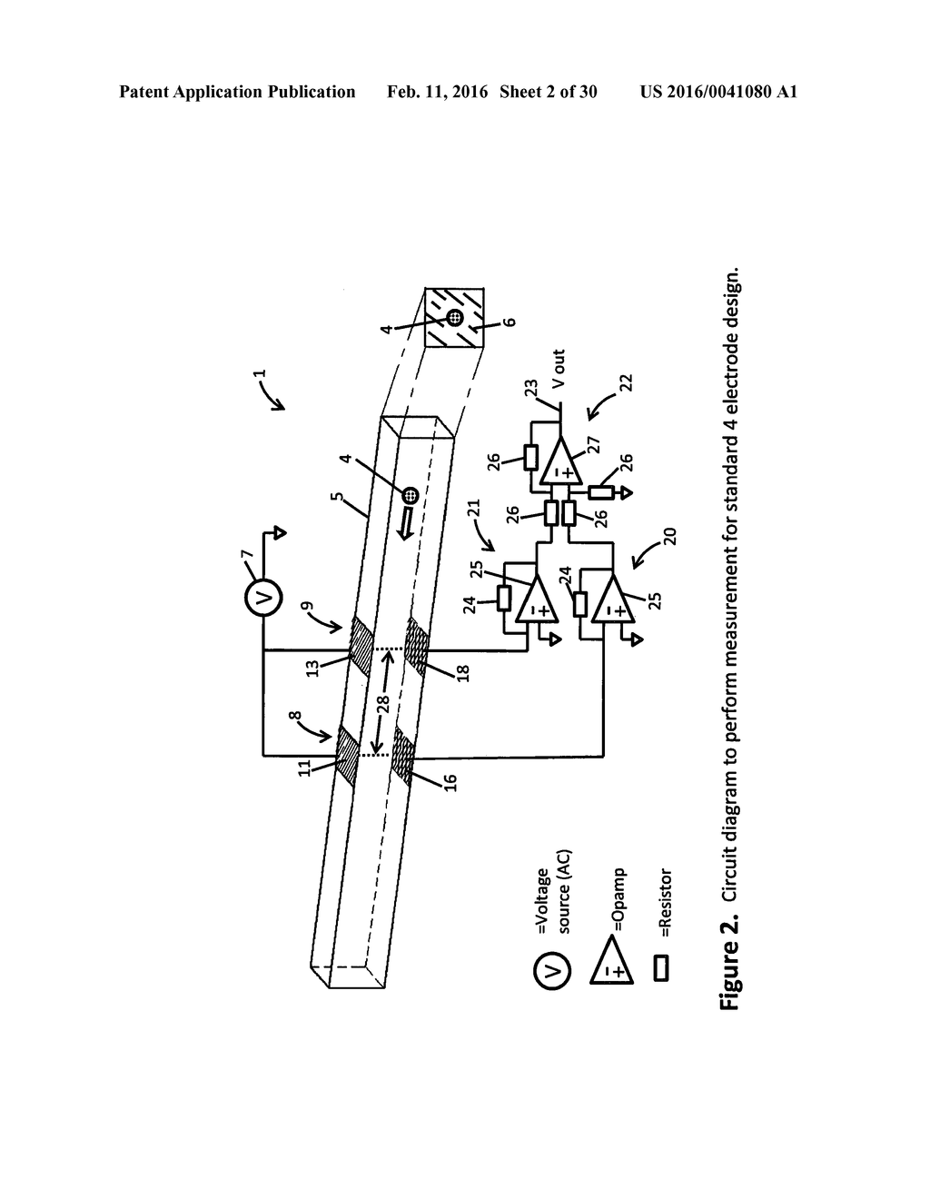 A METHOD OF ELECTRICALLY MEASURING THE ELECTRICAL PROPERTIES OF INDIVIDUAL     PARTICLES FLOWING IN A LIQUID - diagram, schematic, and image 03