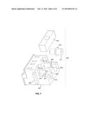 MULTI-CHANNEL OPTICAL TRANSCEIVER MODULE INCLUDING DUAL FIBER TYPE DIRECT     LINK ADAPTER FOR OPTICALLY COUPLING OPTICAL SUBASSEMBLIES IN THE     TRANSCEIVER MODULE diagram and image