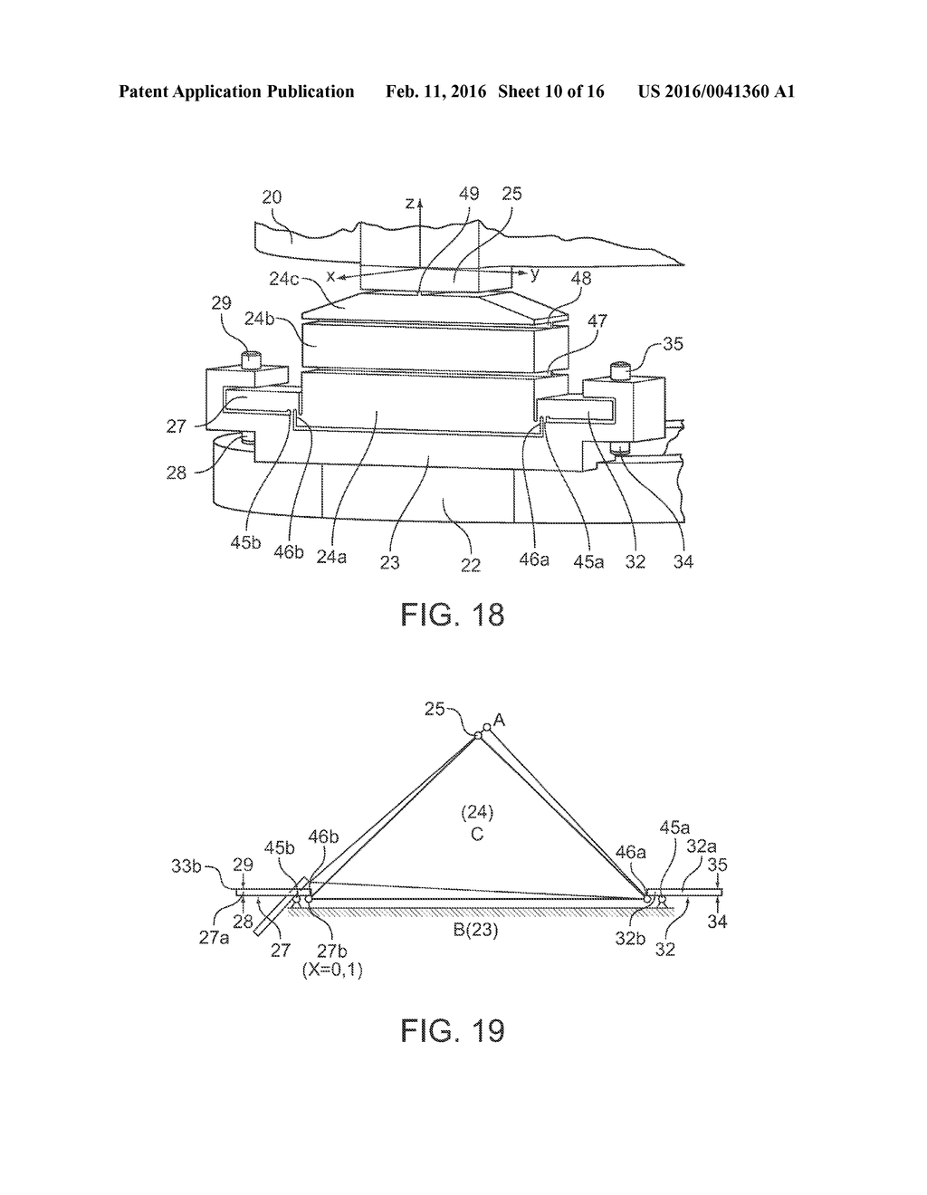 POSITIONING UNIT AND APPARATUS FOR ADJUSTMENT OF AN OPTICAL ELEMENT - diagram, schematic, and image 11