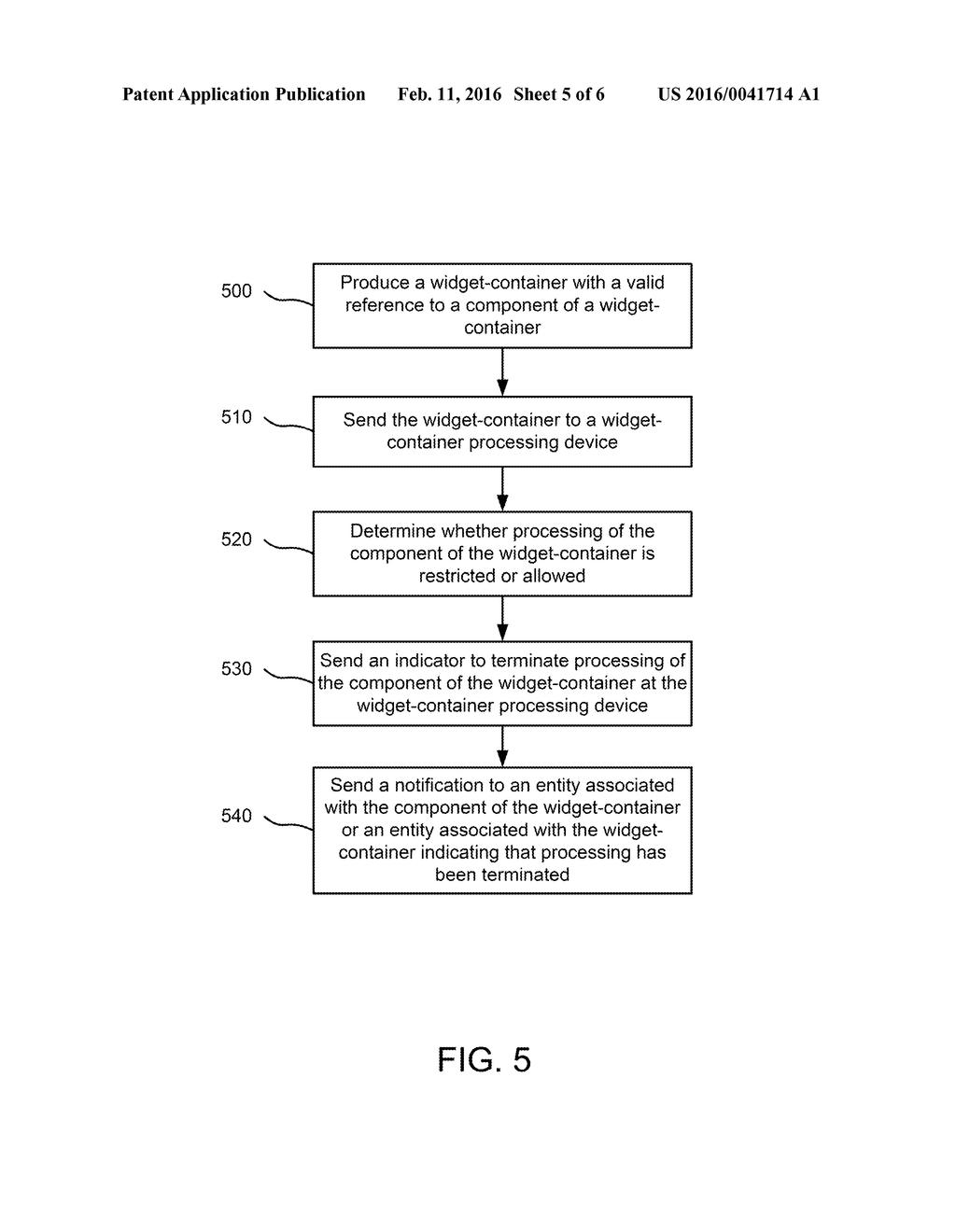 METHOD AND APPARATUS FOR WIDGET AND WIDGET-CONTAINER DISTRIBUTION CONTROL     BASED ON CONTENT RULES - diagram, schematic, and image 06