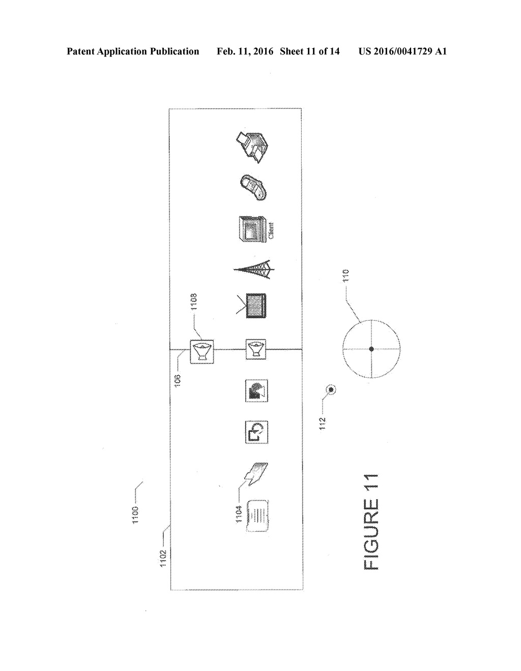 SYSTEM AND METHOD FOR GENERATING A USER INTERFACE FOR TEXT AND ITEM     SELECTION - diagram, schematic, and image 12