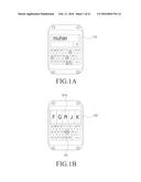 ELECTRONIC DEVICE AND METHOD FOR PROCESSING LETTER INPUT IN ELECTRONIC     DEVICE diagram and image