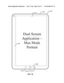 SECONDARY SINGLE SCREEN MODE ACTIVATION THROUGH USER INTERFACE TOGGLE diagram and image