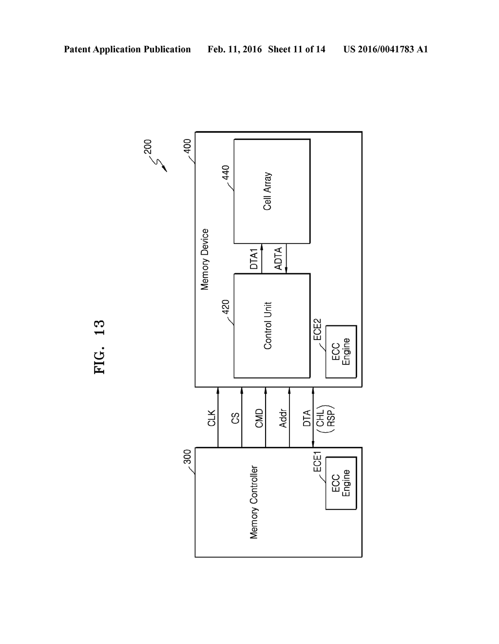 MEMORY DEVICE, MEMORY SYSTEM, AND METHOD OF OPERATING THE MEMORY SYSTEM - diagram, schematic, and image 12