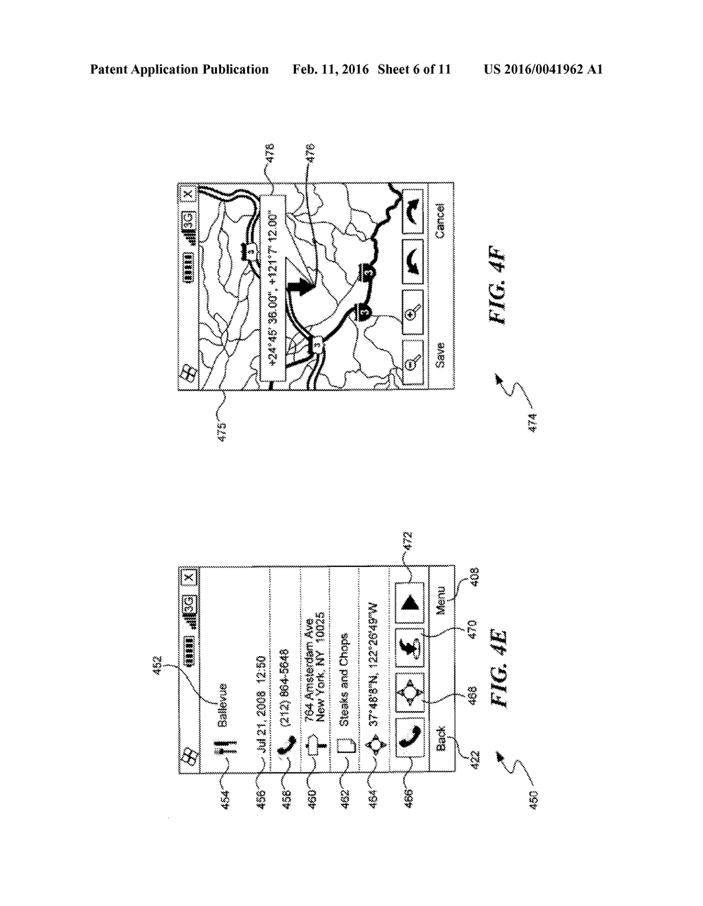 METHOD AND SYSTEM FOR MANAGING IMAGES AND GEOGRAPHIC LOCATION DATA IN A     MOBILE DEVICE - diagram, schematic, and image 07