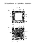 INFORMATION CODE, INFORMATION CODE PRODUCING METHOD, INFORMATION CODE     READER, AND SYSTEM WHICH USES INFORMATION CODE diagram and image