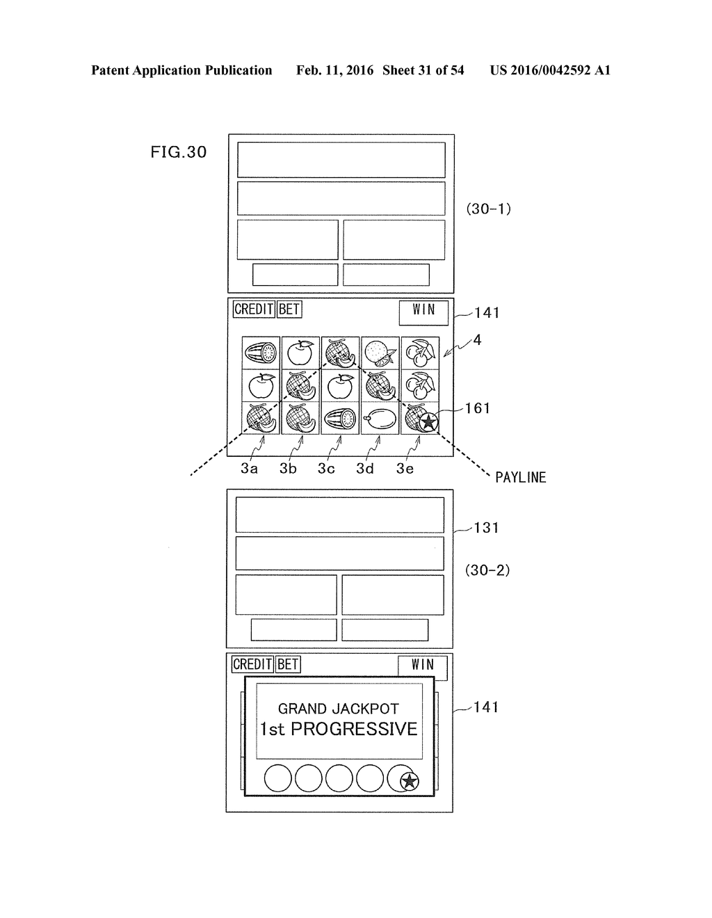 GAMING MACHINE EXECUTING GAME CAPABLE OF AWARDING SPECIAL BONUS AND METHOD     OF CONTROLLING GAMING MACHINE - diagram, schematic, and image 32