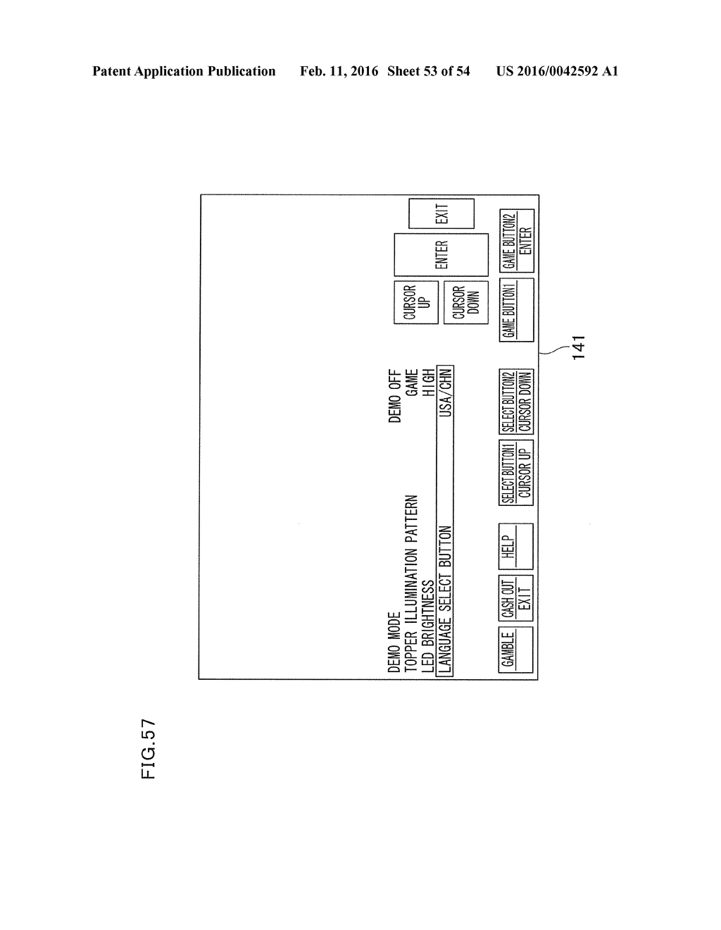 GAMING MACHINE EXECUTING GAME CAPABLE OF AWARDING SPECIAL BONUS AND METHOD     OF CONTROLLING GAMING MACHINE - diagram, schematic, and image 54