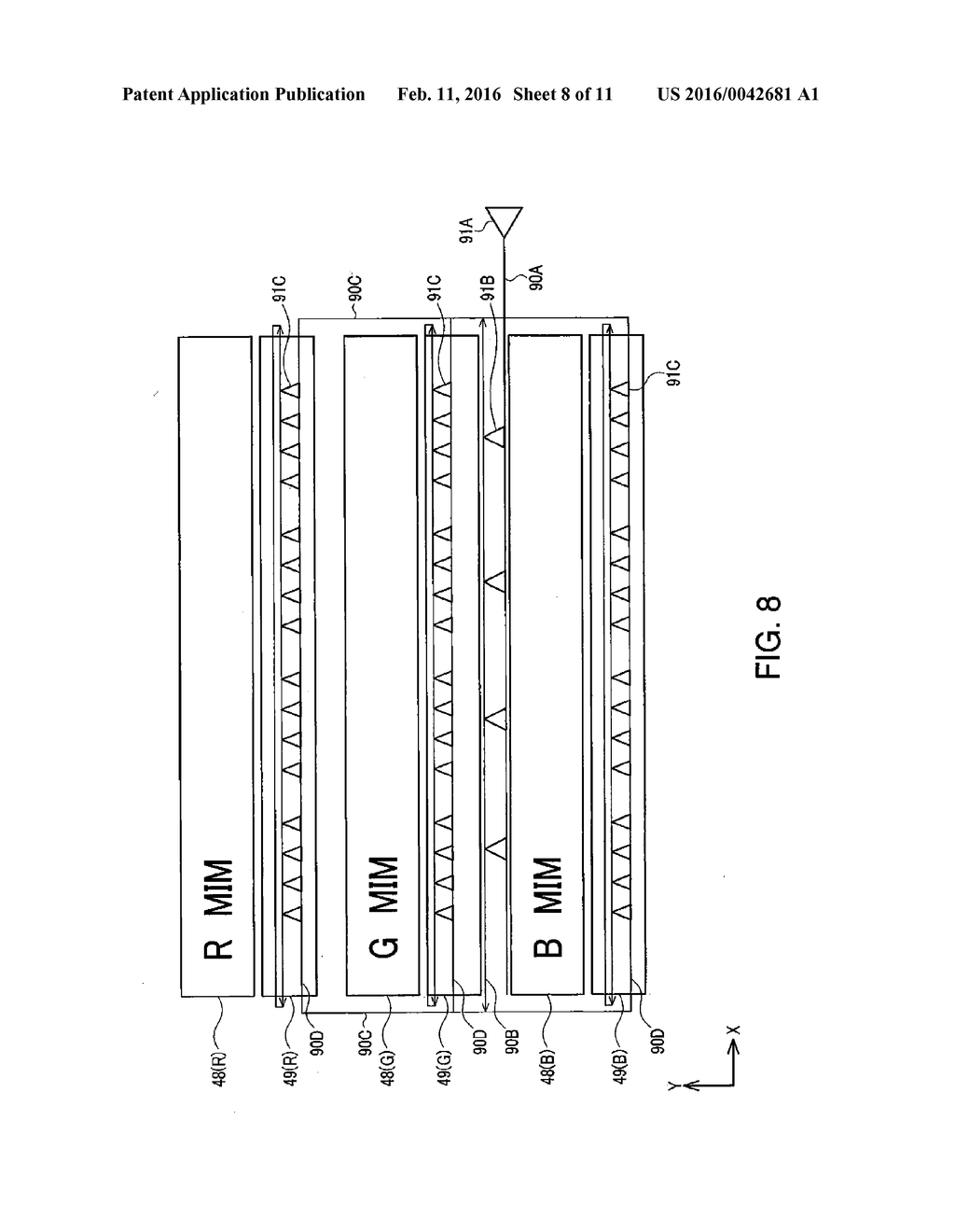 DISPLAY APPARATUS AND ELECTRONIC EQUIPMENT - diagram, schematic, and image 09