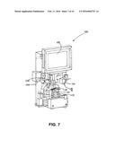 DE-SWAGE MACHINE FOR REMOVAL OF A HEAD FROM A HEAD STACK ASSEMBLY AND     METHOD OF USING THE SAME diagram and image