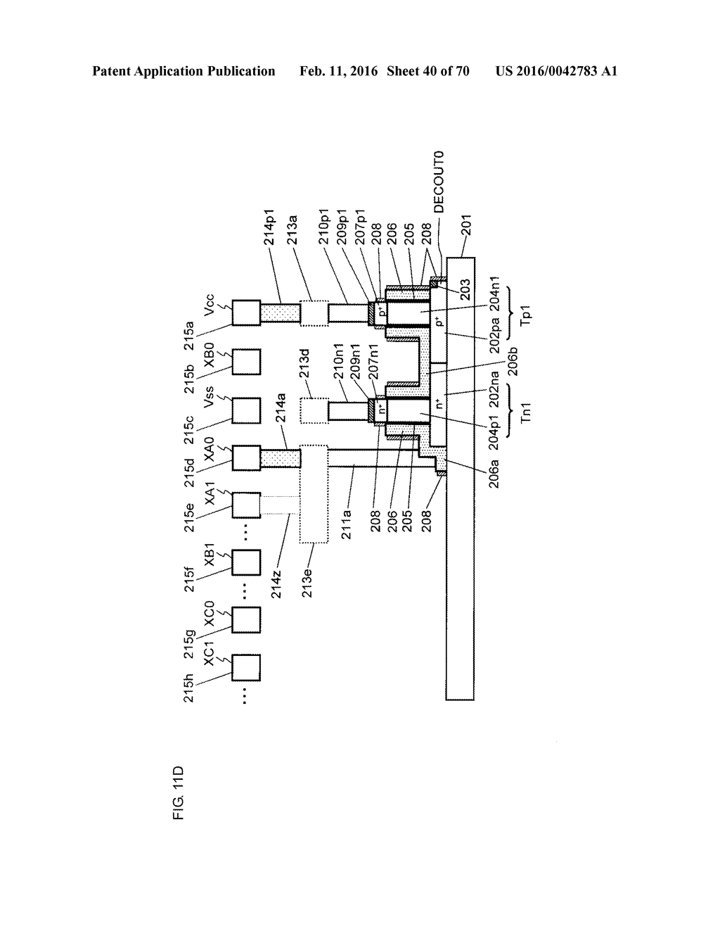 SEMICONDUCTOR DEVICE WITH A PLURALITY OF SURROUNDING GATE TRANSISTORS - diagram, schematic, and image 41