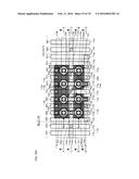 SEMICONDUCTOR DEVICE WITH A PLURALITY OF SURROUNDING GATE TRANSISTORS diagram and image