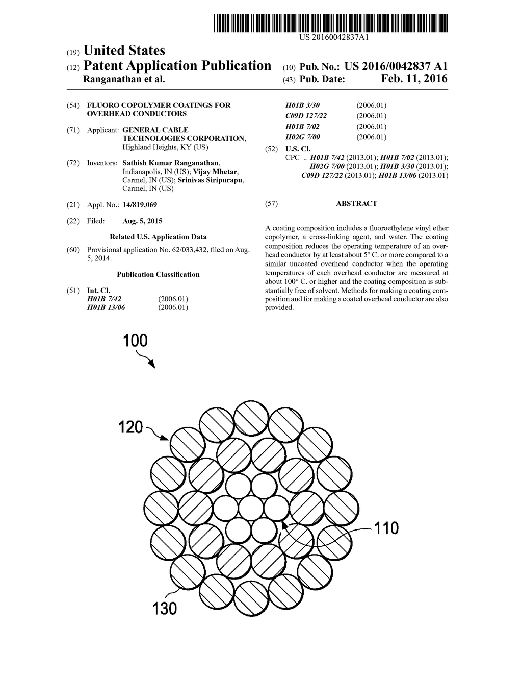 FLUORO COPOLYMER COATINGS FOR OVERHEAD CONDUCTORS - diagram, schematic, and image 01