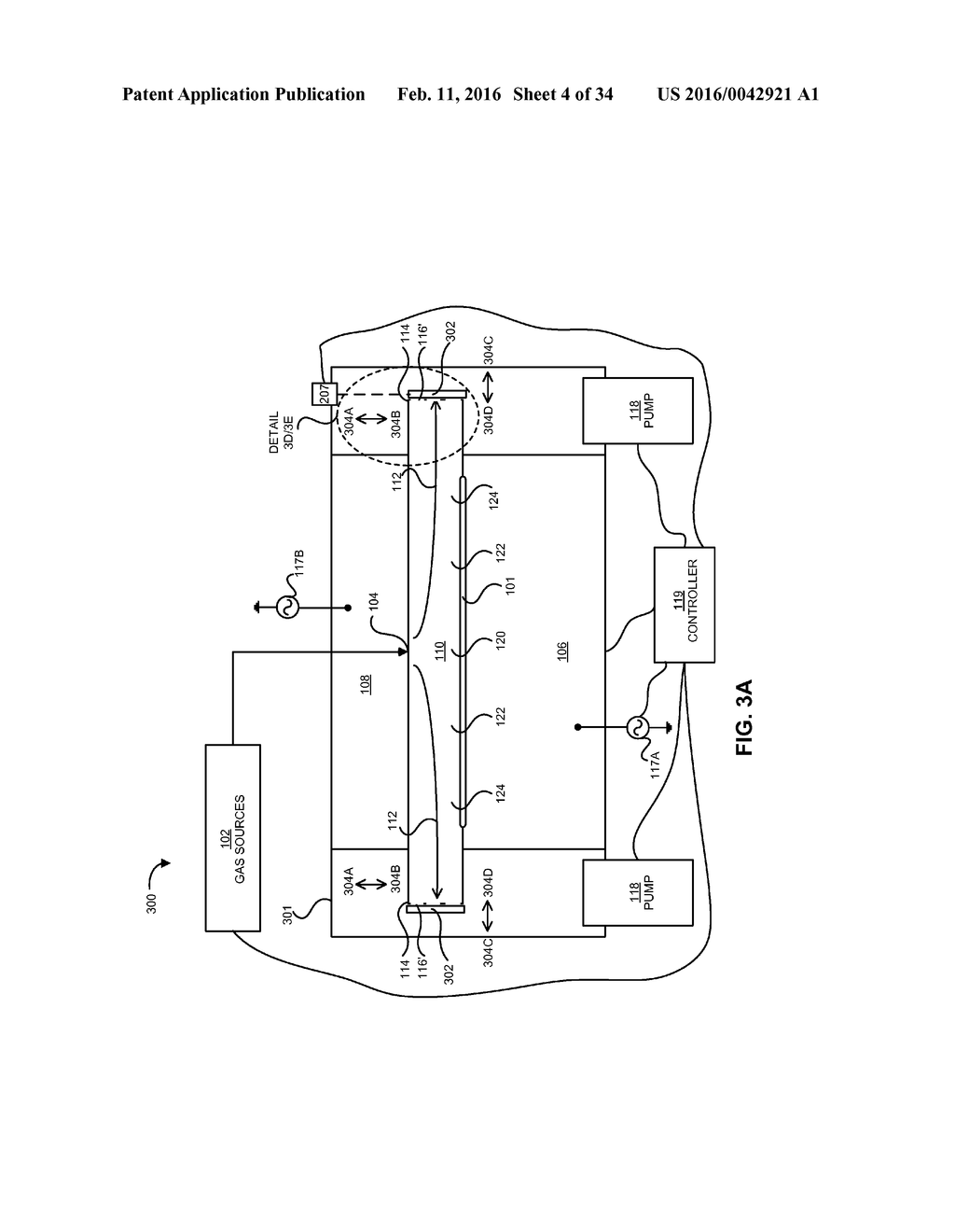 System for Coordinating Pressure Pulses and RF Modulation in a Small     Volume Confined Process Reactor - diagram, schematic, and image 05