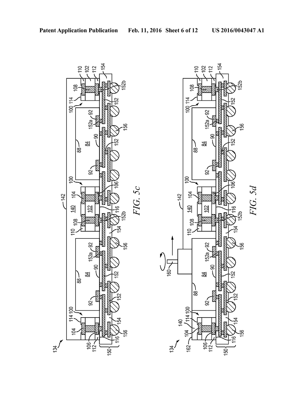 Semiconductor Device and Method of Forming Double-Sided Fan-Out Wafer     Level Package - diagram, schematic, and image 07