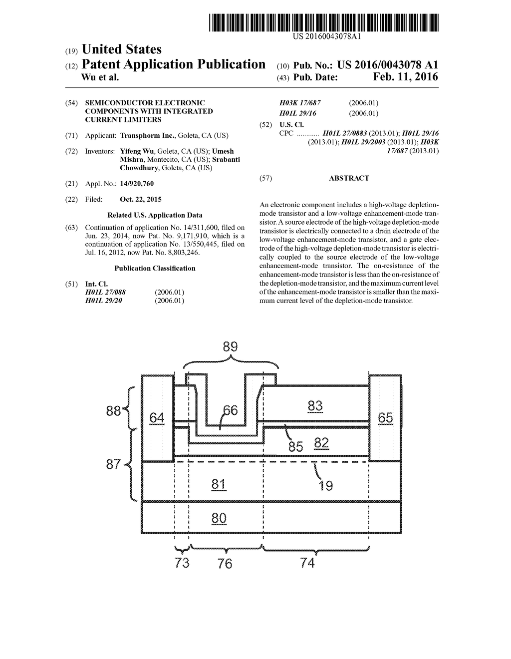 SEMICONDUCTOR ELECTRONIC COMPONENTS WITH INTEGRATED CURRENT LIMITERS - diagram, schematic, and image 01