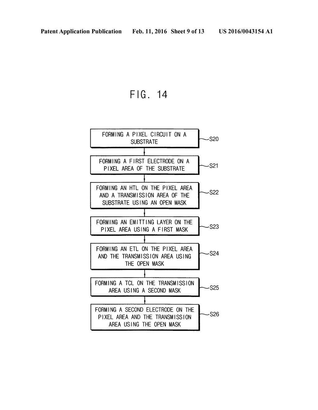 ORGANIC LIGHT EMITTING DISPLAY DEVICES AND METHODS OF MANUFACTURING THE     SAME - diagram, schematic, and image 10