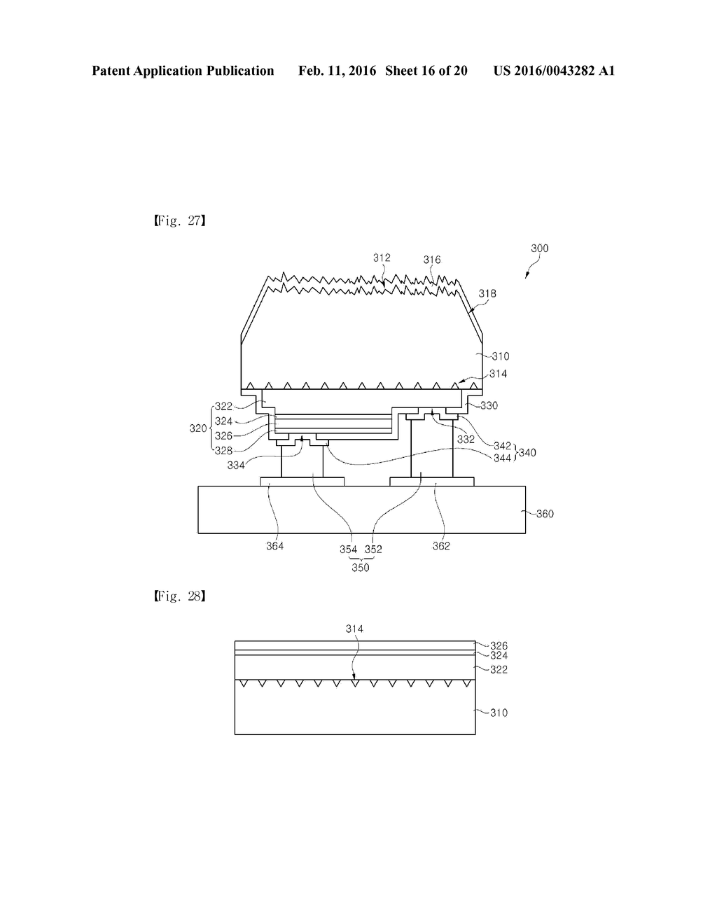 LIGHT EMITTING DIODE AND METHOD OF MANUFACTURING THE SAME - diagram, schematic, and image 17