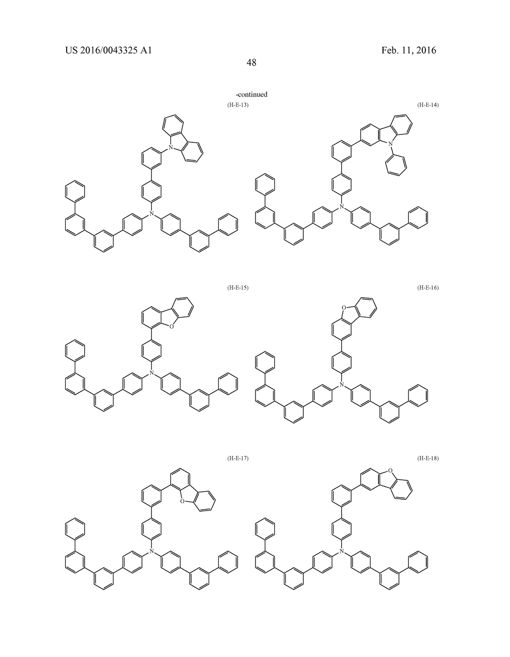 COMPOSITION FOR ORGANIC ELECTROLUMINESCENT ELEMENT, ORGANIC     ELECTROLUMINESCENT ELEMENT, DISPLAY AND LIGHTING - diagram, schematic, and image 50