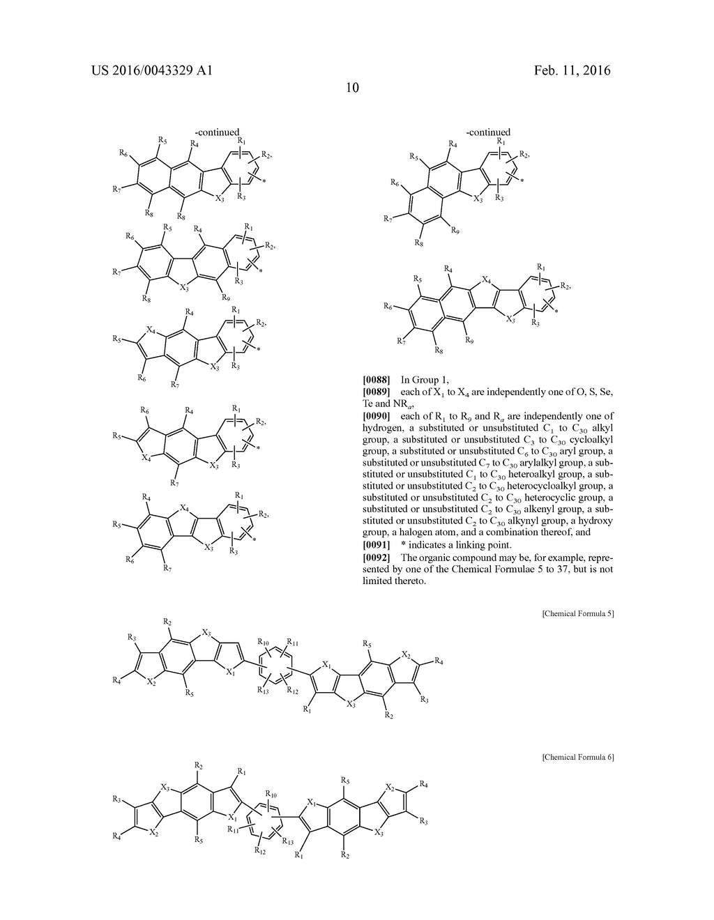 ORGANIC COMPOUND, AND ORGANIC THIN FILM AND ELECTRONIC DEVICE - diagram, schematic, and image 12