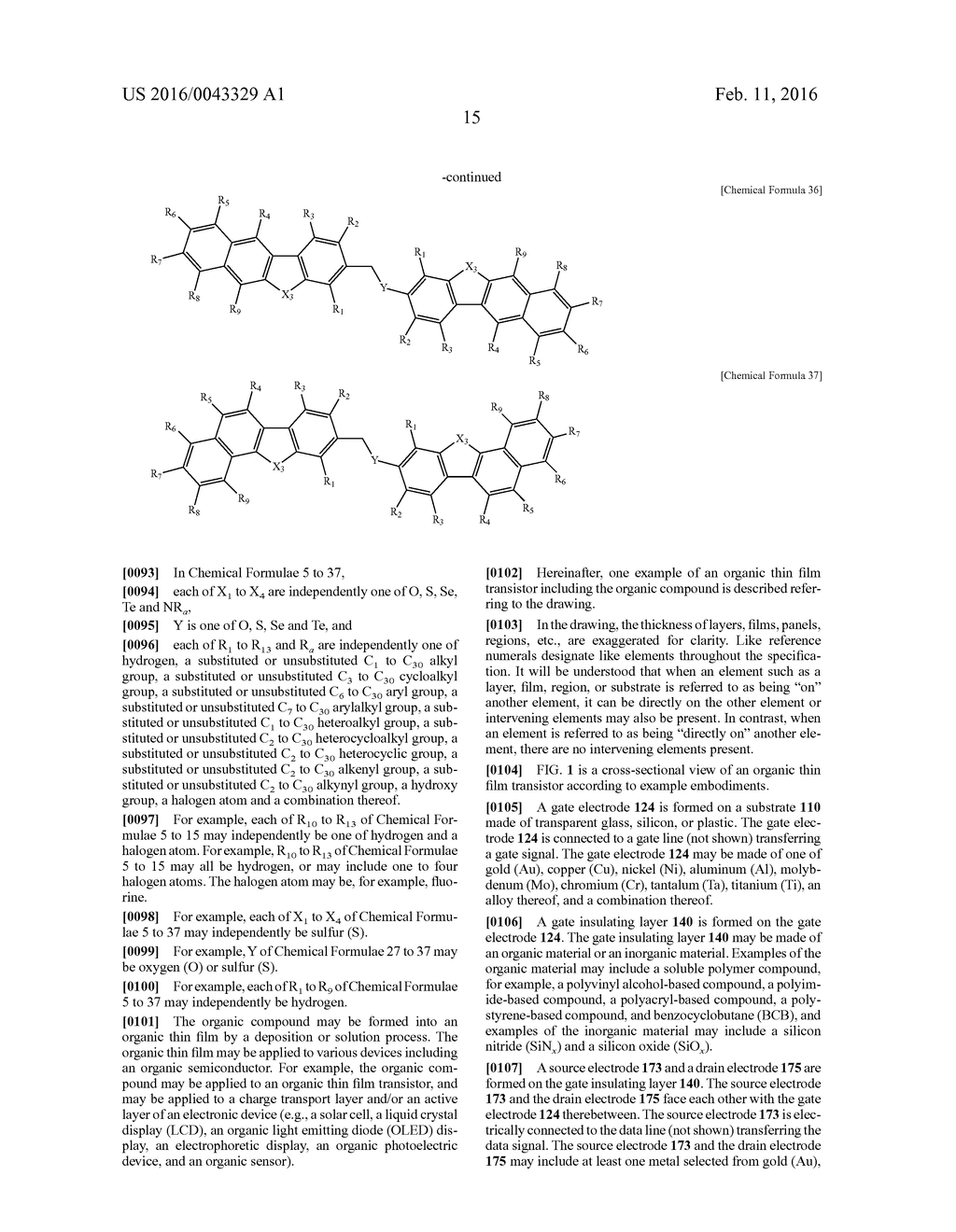 ORGANIC COMPOUND, AND ORGANIC THIN FILM AND ELECTRONIC DEVICE - diagram, schematic, and image 17
