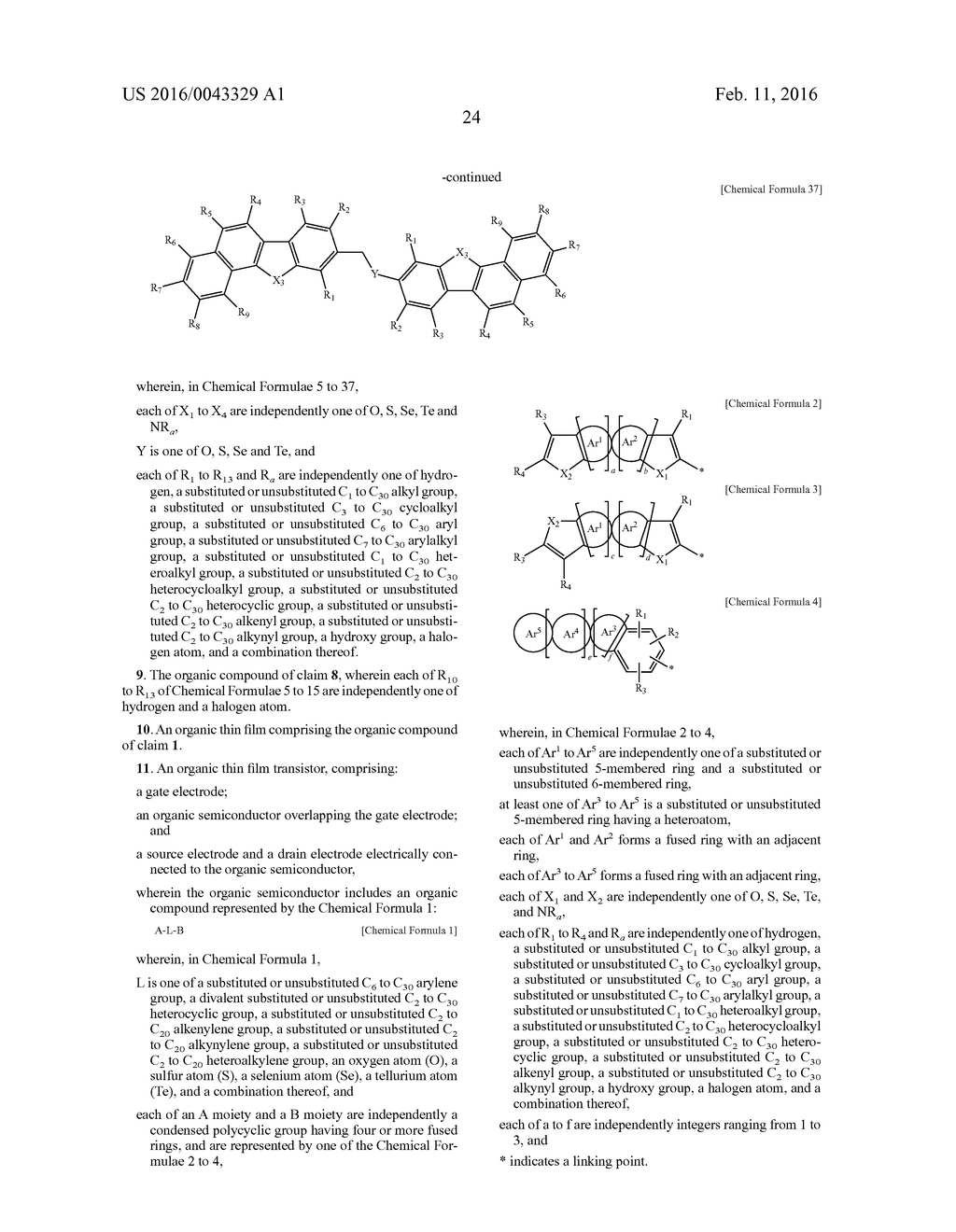 ORGANIC COMPOUND, AND ORGANIC THIN FILM AND ELECTRONIC DEVICE - diagram, schematic, and image 26