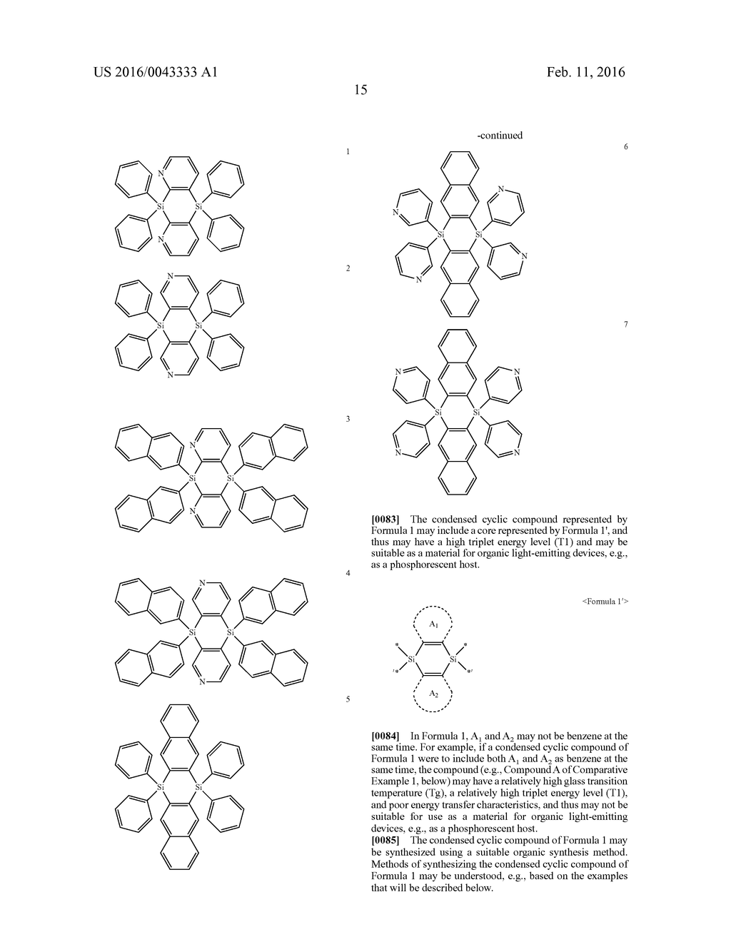 CONDENSED CYCLIC COMPOUND AND ORGANIC LIGHT-EMITTING DEVICE INCLUDING THE     SAME - diagram, schematic, and image 18