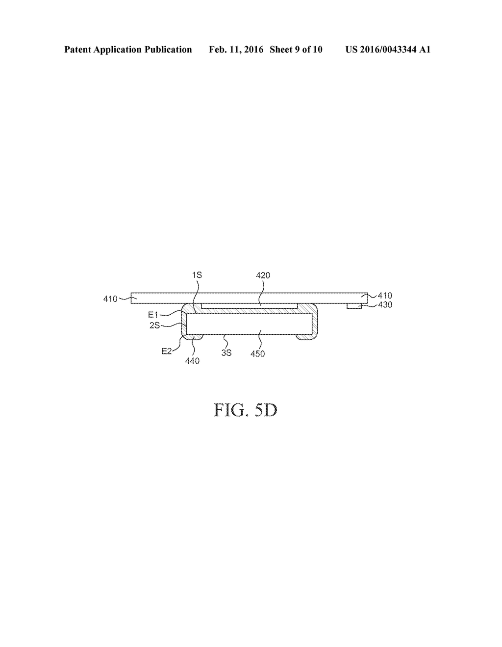 ORGANIC LIGHT EMITTING DISPLAY DEVICE AND METHOD FOR MANUFACTURING THE     SAME - diagram, schematic, and image 10