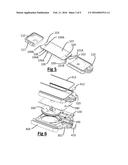 Protective Case for Portable Electronic Device with Integrated Dispensable     and Retractable Charge and Sync Cable diagram and image