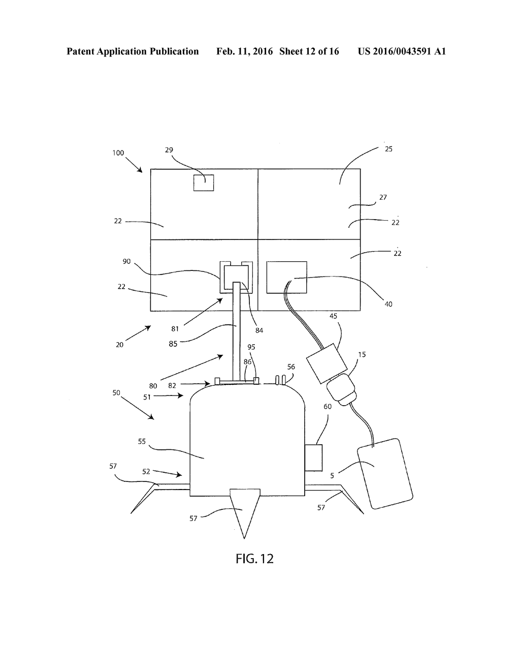 SOLAR POWERED RECHARGEABLE DEVICE FOR USE WITH AN ELECTRONIC DEVICE AND     METHOD OF USE THEREOF - diagram, schematic, and image 13