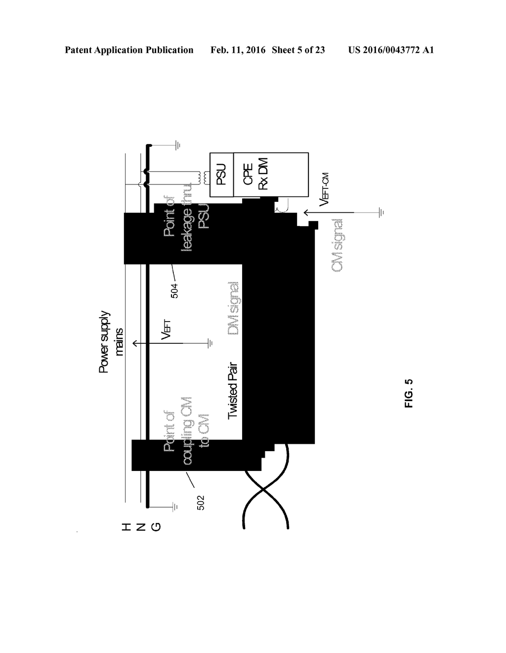 METHOD AND APPARATUS FOR SENSING NOISE SIGNALS IN A WIRELINE     COMMUNICATIONS ENVIRONMENT - diagram, schematic, and image 06