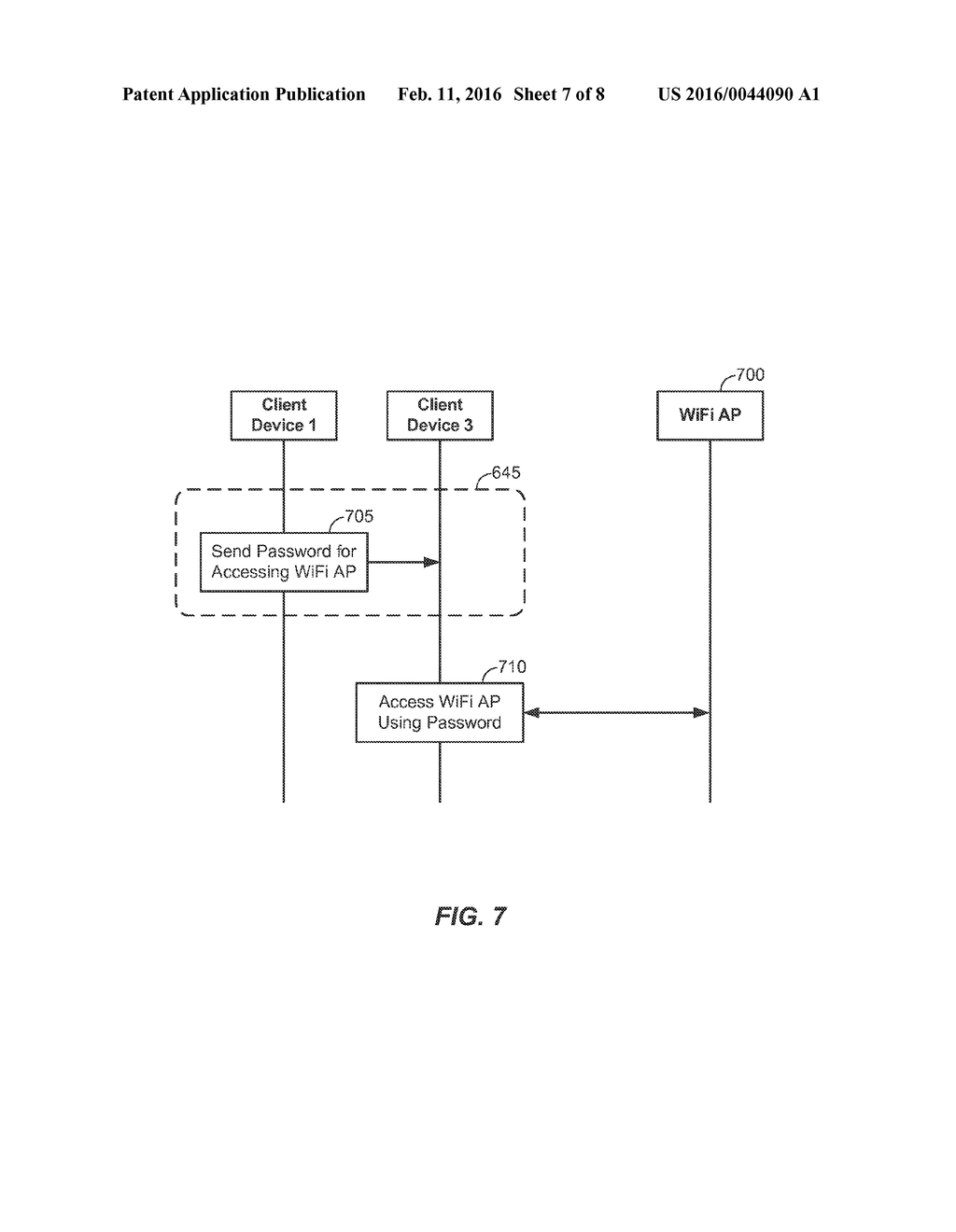 TRIGGERING A COMMUNICATIVE ACTION BASED ON A CLIENT-DETERMINED     RELATIONSHIP BETWEEN PROXIMATE CLIENT DEVICES - diagram, schematic, and image 08