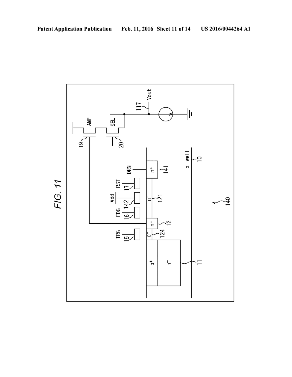 SOLID-STATE IMAGE PICKUP DEVICE, DRIVING METHOD THEREOF, AND ELECTRONIC     APPARATUS - diagram, schematic, and image 12