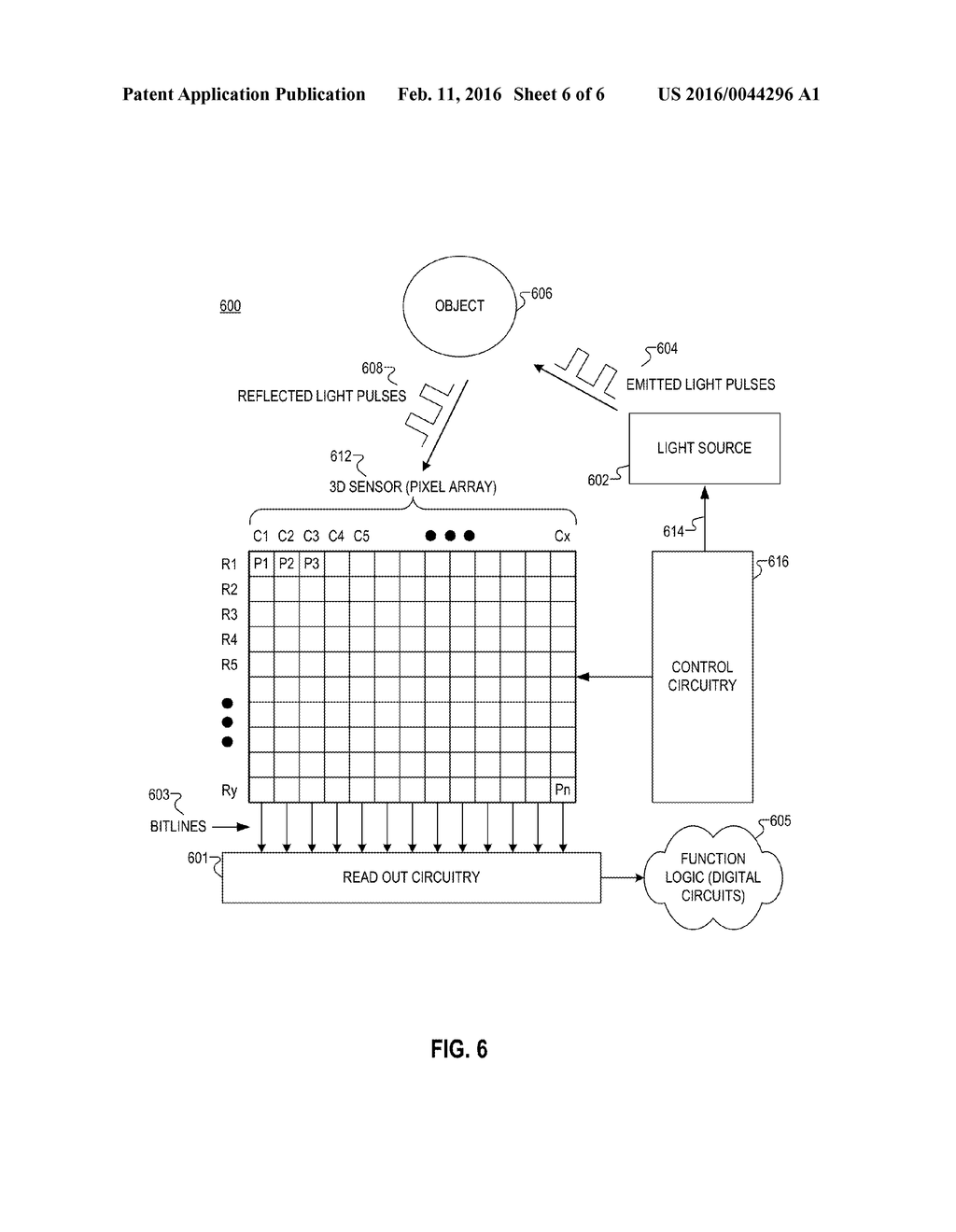 PRECHARGED LATCHED PIXEL CELL FOR A TIME OF FLIGHT 3D IMAGE SENSOR - diagram, schematic, and image 07