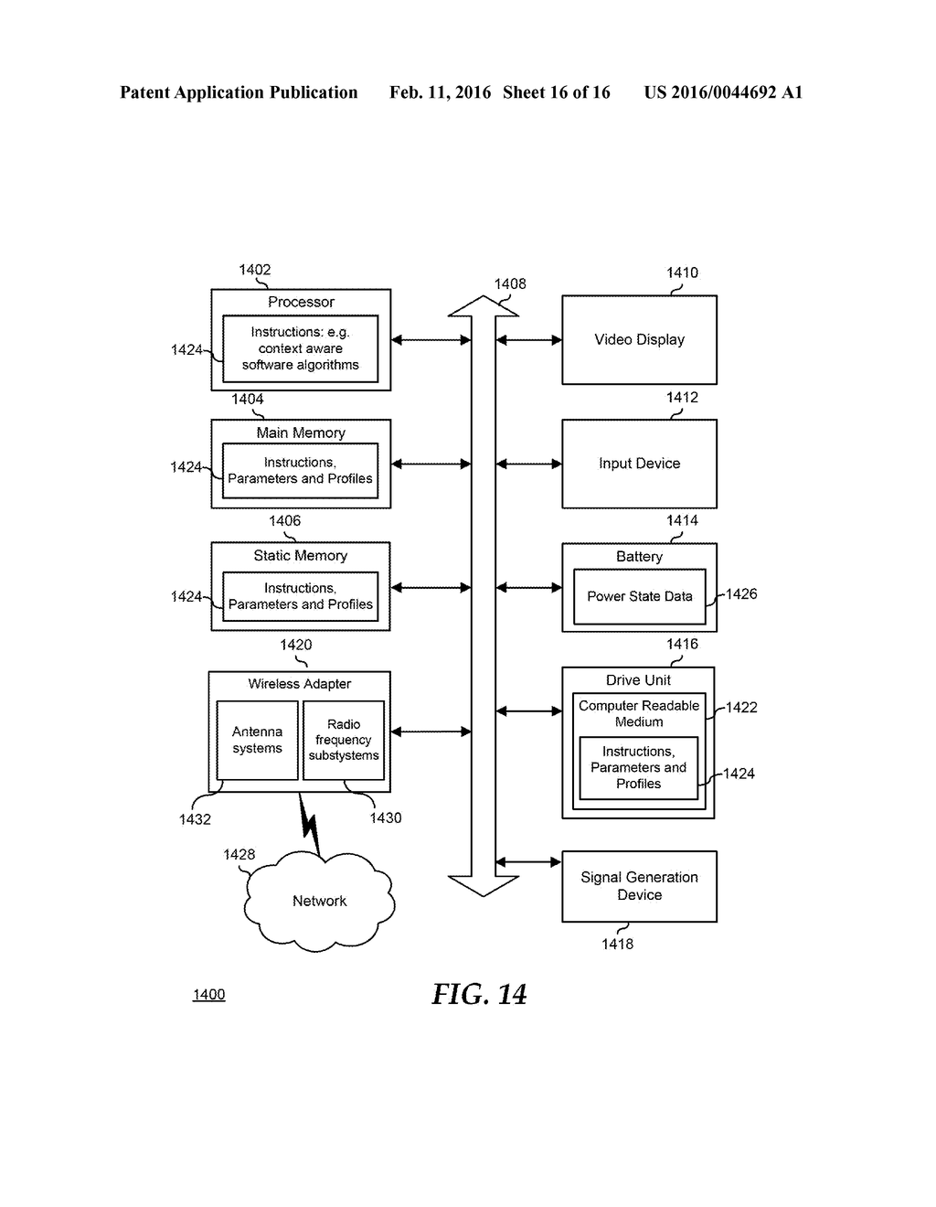 Method and Apparatus for Determining Optimized Wireless Link Selection for     a Mobile Device Along a Predicted Path - diagram, schematic, and image 17